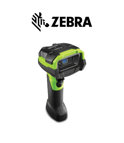 Escáner industrial Zebra DS3600 con diseño ultrarresistente y lectura de códigos 1D/2D
