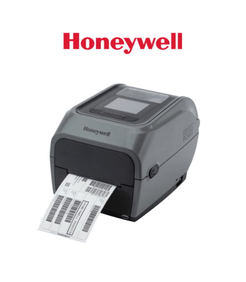 Impresora industrial Honeywell PC45/PC45t con pantalla táctil y conectividad avanzada