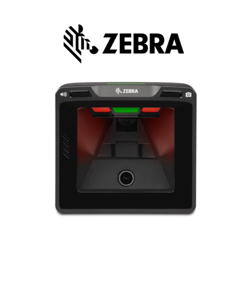 Escáner vertical Zebra SP72-V con cámara opcional y lectura omnidireccional